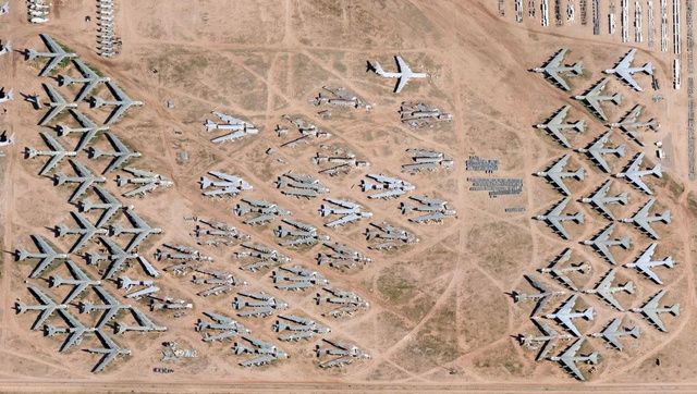 10 cemitérios de aeronaves incomuns