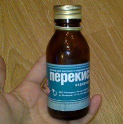 Borax și peroxid pentru tratarea râiei