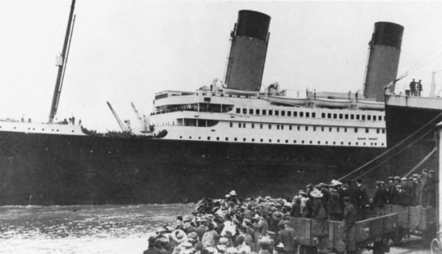 Iceberg, Titanicul scufundat