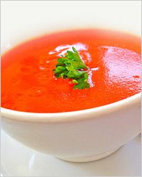 Kalt крем-суп с вялеными томатами