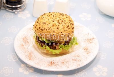 Cheeseburger с беконом
