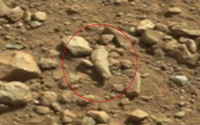 Was sie auf dem Mars sehen: mysteriöse Bilder vom Roten Planeten