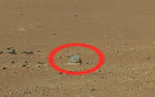 Was sie auf dem Mars sehen: mysteriöse Bilder vom Roten Planeten