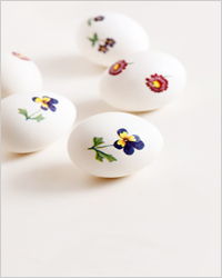 Paști яйца, украшенные в стиле декупаж