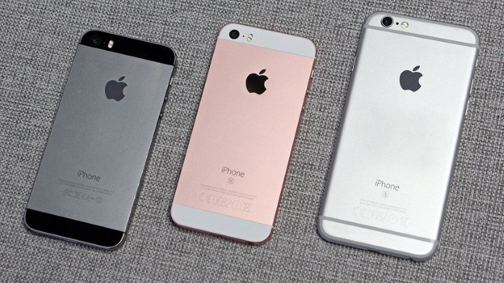 Szczegółowe сравнение iPhone SE, iPhone 6s и iPhone 5s