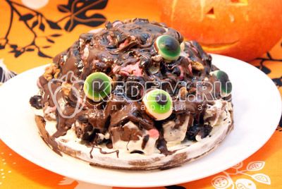 goggle-eyed торт на Хэллоуин
