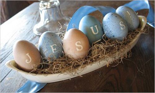 Hvordan kan det покрасить яйца: новые идеи