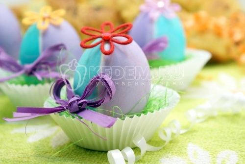Paști яйца «Цветочки»