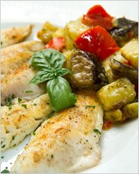 Assado в духовке рыба с овощами - Как приготовить рыбу в духовке