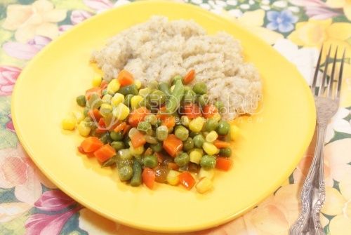 Gerste каша с овощами