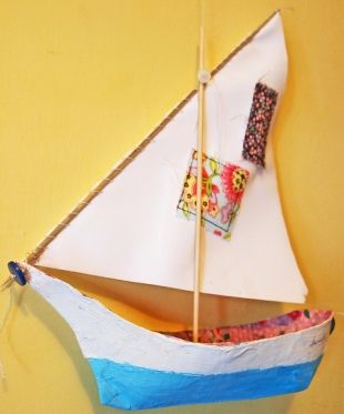 Como fazer um barco feito de papel