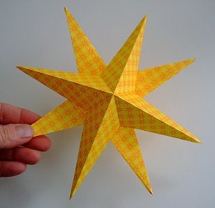 Como fazer uma estrela com suas próprias mãos