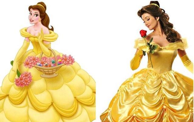 Hvordan Disney Princesses ser ut i virkeligheten