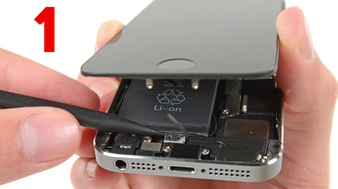 Wie kann заменить аккумулятор на iPhone 5s