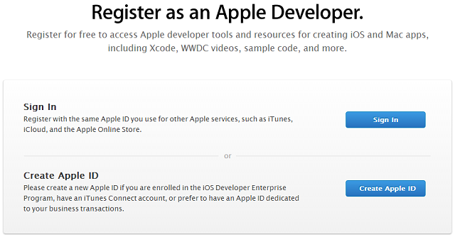 Cum poate зарегистрировать аккаунт разработчика Apple?