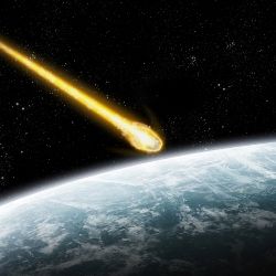 Hva er det шансы того, что на вас упадет метеорит?