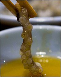 Owoce morza в корейской кухне