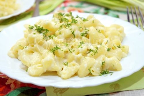 pasta в сырном соусе