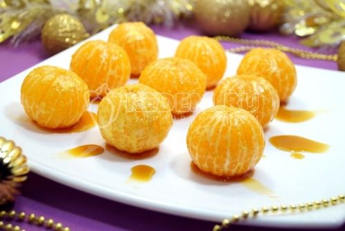 mandarine в карамели Новогодние