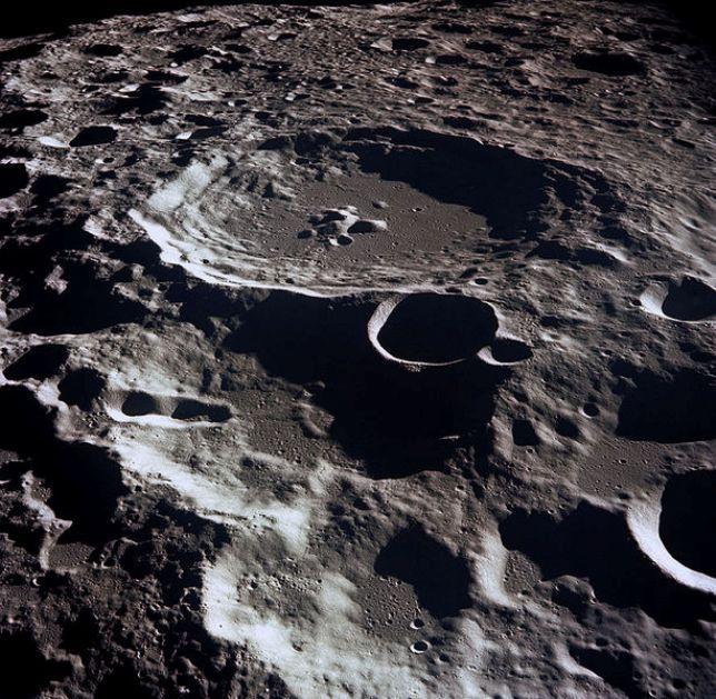 På månen var det den største eksplosjonen på grunn av meteorittenes fall