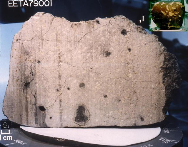 En unik martian meteoritt ble oppdaget, som er 2 milliarder år gammel