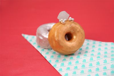 bryllup кольца из пончиков