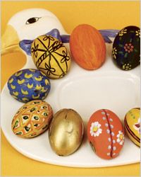 Velikonoce яйца, крашенные яйца - русский пасхальный стол, пасхальные традиции России