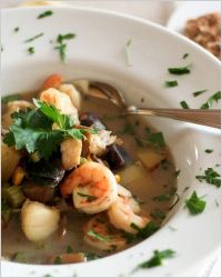 Marokkanisch суп из морепродуктов