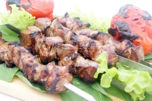 Shish kebab из свинины с уксусом