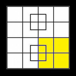 Sjekk ut свой IQ: Сколько квадратов вы видите на картинке? 