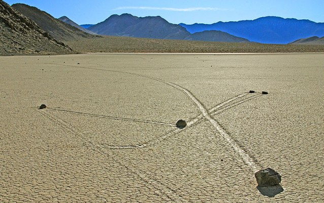 O segredo de mover pedras no Vale da Morte é revelado