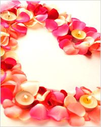dekorasjon цветами на День Святого Валентина