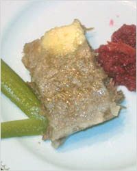 fisk жаренная, традиционная русская кухня