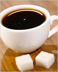 kaffe с сахаром