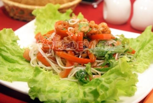 Salat с фунчозой