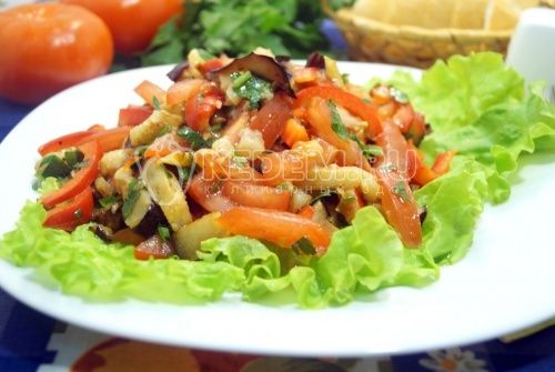 Salada с баклажанами «Летний восторг» 