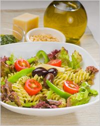 Salada с макаронами