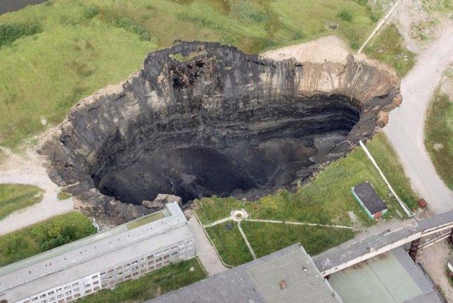 Os grandes buracos mais terríveis da terra