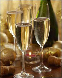 Champagner на Новый год