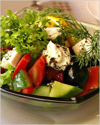 Řečtina салат