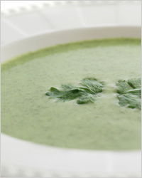 verde суп-пюре из цветной капусты и стручковой фасоли