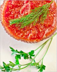 Tomato соус со сметаной