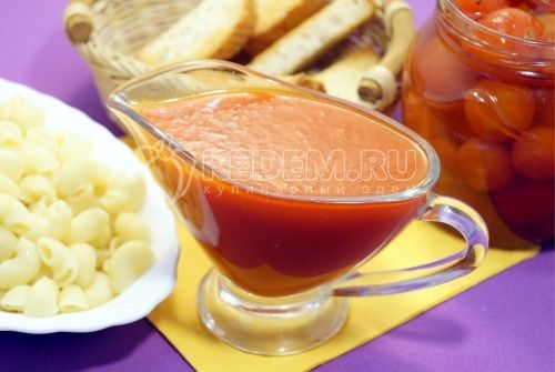 Tomato соус из маринованных помидоров