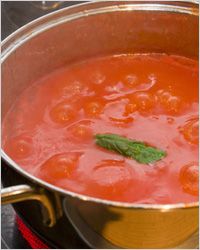 Klasické томатный соус для рыбных или мясных блюд