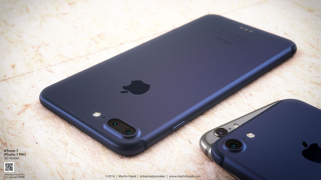 Tutaj как может выглядеть темно-синий iPhone 7