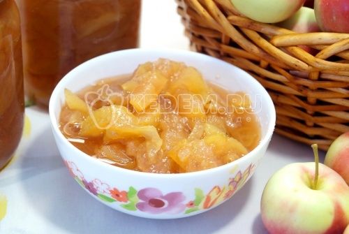 Marmelade из яблок дольками 