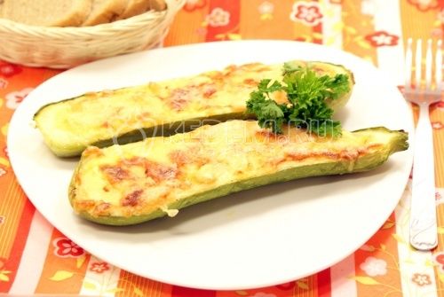 Courgettes с сыром
