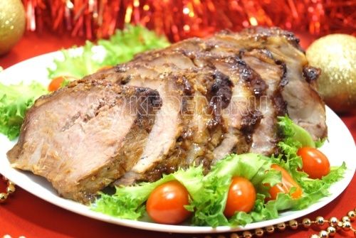 Carne в духовке «Новогодний пир» 